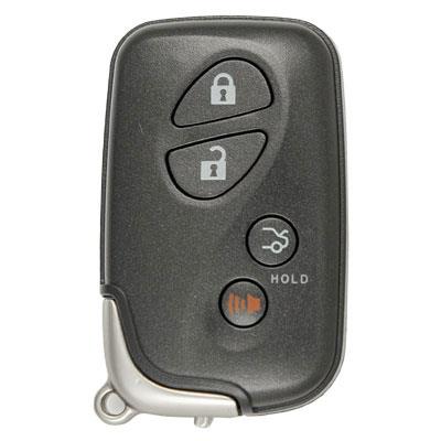 Four Button Key Fob Replacement Proximity Remote for Lexus Vehicles - Main Image
