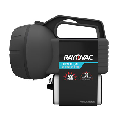 Rayovac Bright Essentials LED 200 Lumen 6V Performance Lantern