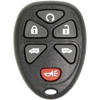 Six Button Key Fob Replacement Remote For Buick, Chevrolet, Pontiac, and Saturn Vehicles