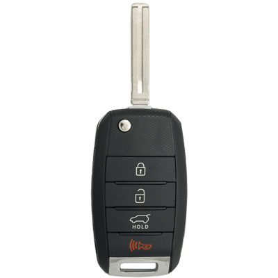 Four Button Key Fob Replacement Flip Key Remote For Kia Vehicles