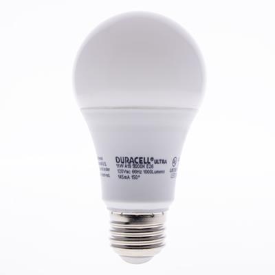 Duracell Ultra 75 Watt Equivalent A19 5000k Daylight Energy Efficient LED Light Bulb - 2 Pack