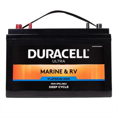 Duracell Ultra BCI Group 31M 12V 105AH 800CCA AGM Deep Cycle Marine & RV Battery - Main Image