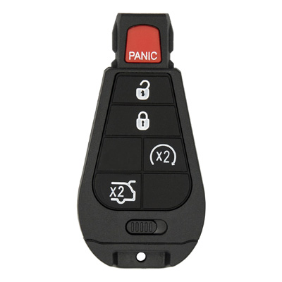 Five Button Key Fob Replacement Fobik Remote for Jeep Vehicles - Main Image