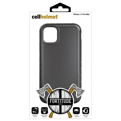 cellhelmet Fortitude Case for Apple iPhone 11 Pro Max - Black