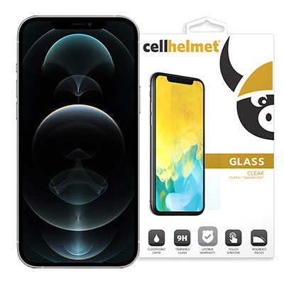 cellhelmet Tempered Glass Screen Protector for Apple iPhone 12 Pro Max - Main Image