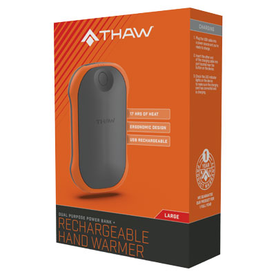 THAW Large Rechargeable Handwarmer / Power Bank