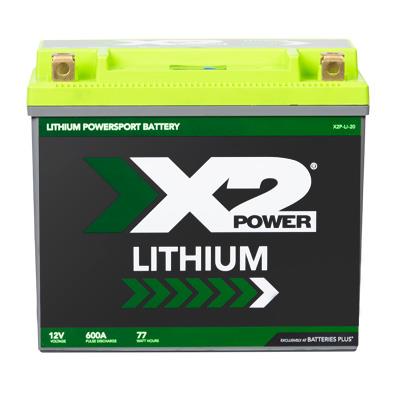 X2Power Lithium Iron Phosphate X2P20 Powersport Battery - Main Image