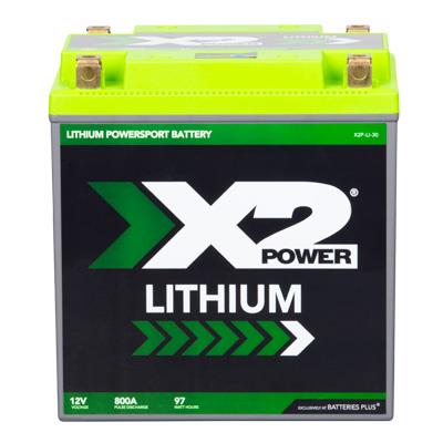 X2Power 800A Pulse Cranking X2P30 Lithium Powersport Battery - Main Image