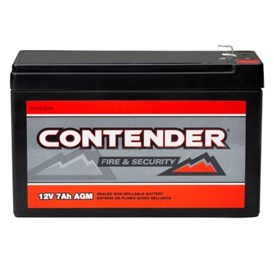 Contender 12V 7Ah AGM Fire and Security Battery