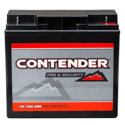 Contender 12V 17Ah AGM Fire and Security Battery