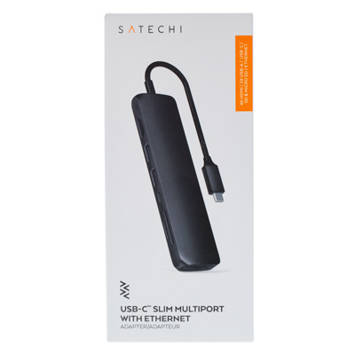 Satechi Universal USB-C Slim Multi-Port Adapter with Ethernet - Main Image