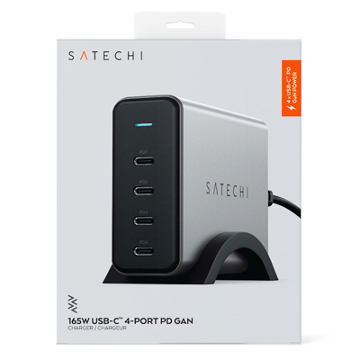 Satechi 165W USB-C 4-Port PD GAN Charger