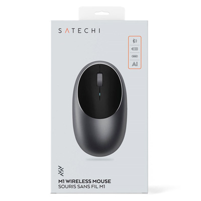 Satechi Bluetooth M1 Wireless Mouse - Space Gray - Main Image