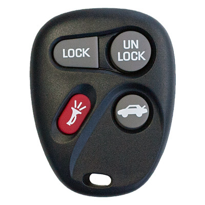 Four Button Key Fob Replacement Remote For Buick, Oldsmobile, and Pontiac Vehicles - Main Image