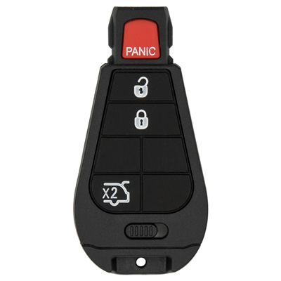 Four Button Key Fob Replacement Fobik Remote for Jeep Vehicles