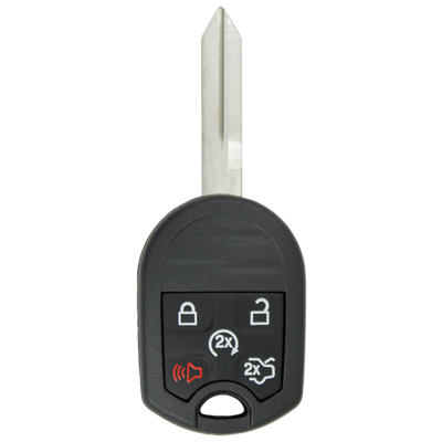 Five Button Key Fob Replacement Combo Key For Ford, Lincoln, Mazda, and Mercury Vehicles - Main Image