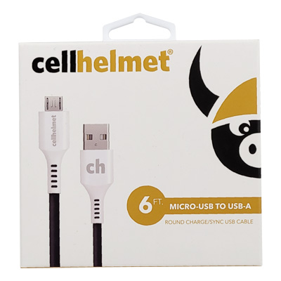 cellhelmet 6-Foot USB-A to Micro USB Charging / Syncing Cable