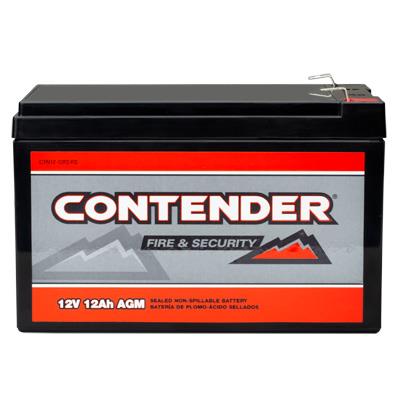 Contender 12V 12Ah AGM Fire and Security Battery