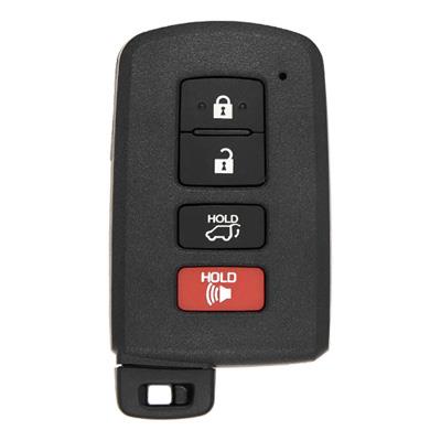 Four Button Smart Proximity Key Replacement For Toyota Vehicles - Main Image