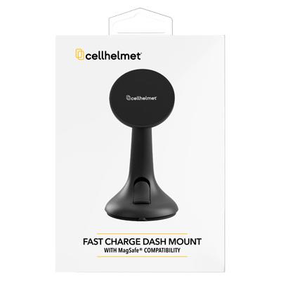 cellhelmet Fast Charge Car Phone Mount, Dash Mount with MagSafe Compatibility