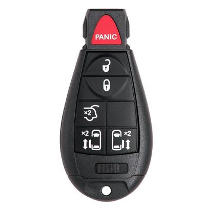 Six Button Key Fob Replacement Fobik Remote For Chrysler Vehicles - Main Image