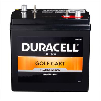 Duracell Ultra 6V AGM Group GC2 Deep Cycle Golf Cart and Floor Scrubber Battery
