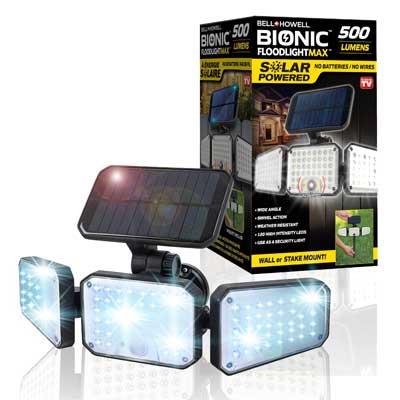 Bell + Howell Bionic Solar Powered Adjustable LED Floodlight Max - Main Image