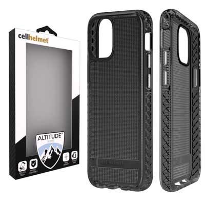 cellhelmet Altitude X phone case for Apple iPhone 12 and iPhone 12 Pro - Black