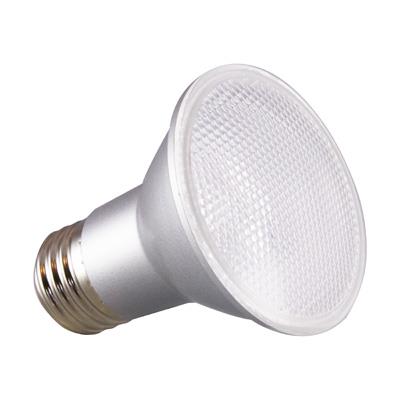 Satco 6.5W LED | Soft White | 40° Beam Angle | PAR20 Glass | E26 Base | California Compliant