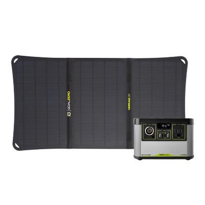 Goal Zero YETI 200X Solar Generator With Nomad Solar Panel, Bundle