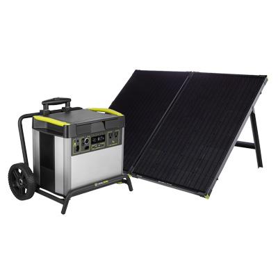 Goal Zero YETI 3000X Solar Generator With 200 Boulder Solar Panel, Bundle