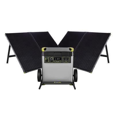 Goal Zero YETI 6000X Solar Generator With Two 200 Boulder Solar Panels, Bundle