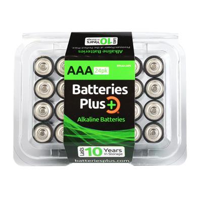 Batteries Plus AAA Alkaline Battery - 24 Pack