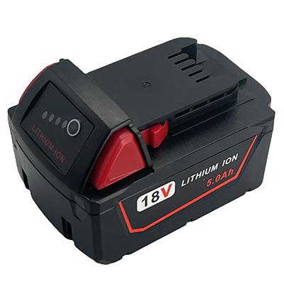 Nuon 18V 5Ah Lithium-Ion Battery for Milwaukee Power Tools