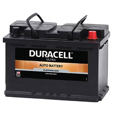 Duracell Ultra Car and Truck Battery | Platinum AGM | 760CCA | Group Size 48