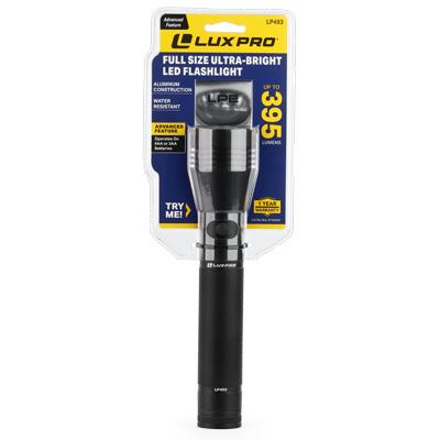 LuxPro 395 Lumen Large Aluminum LED Flashlight