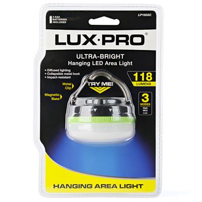 LuxPro LP1503 Hanging Lantern - 118 Lumens