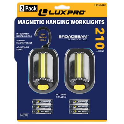 LuxPro LP352 Work Light 2-Pack - Magnetic