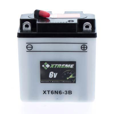 Xtreme 6N6-3B 6V Flooded Powersport Battery