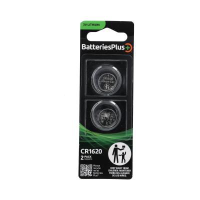 Nuon 3V 1620 Lithium Coin Cell Battery - 2 Pack