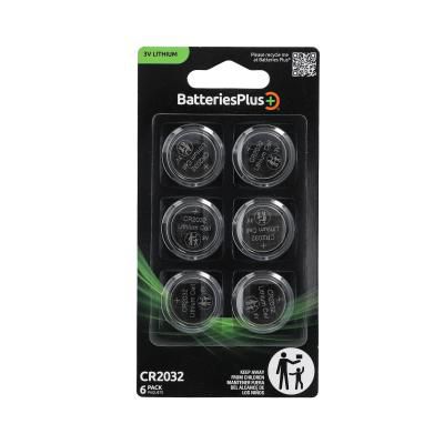 Nuon 3V 2032 Lithium Coin Cell Battery - 6 Pack