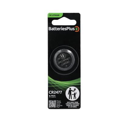Batteries Plus 3V 2477 Lithium Coin Cell Battery