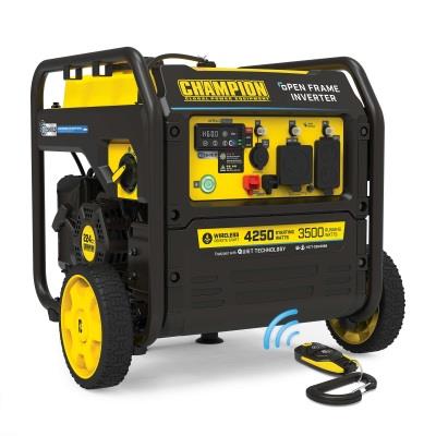 Champion Power 4250W Wireless Start Open Frame Inverter with CO Shield