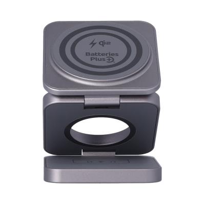 Batteries Plus 3-in-1 Folding Wireless Charger