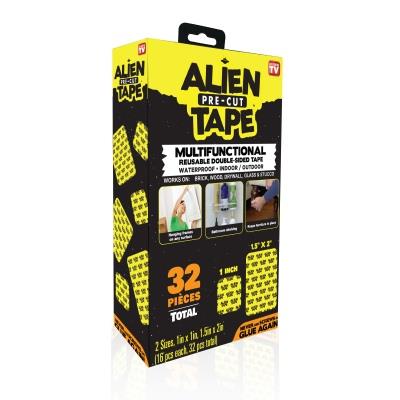 Bell & Howell Alien Tape Precut Strips - Reusable Mounting Tape - Main Image