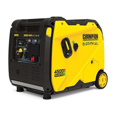 Champion Power 4500W Electric Start Dual Fuel Inverter Generator with CO Shield