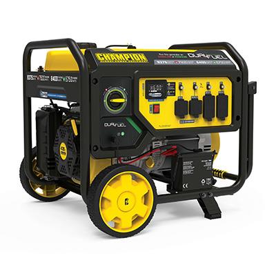 Champion Power 7500W Dual Fuel Electric Start Generator with CO Shield