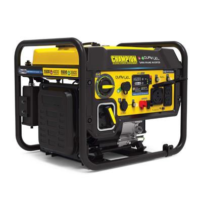 Champion 5500W Dual Fuel Open Frame Inverter w/ CO Shield® - Main Image