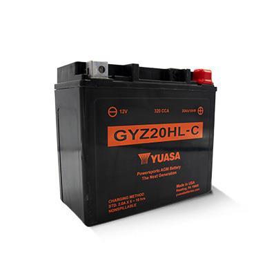 Yuasa 12V 20Ah GYZ20HLC Powersport Battery