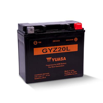 Yuasa 12V 20Ah GYZ20L Powersport Battery